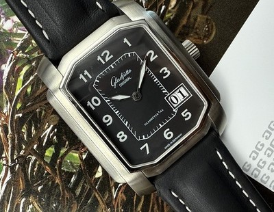 Glashutte Original Senator Carree Automatic Panorama Date 39-46-27-14-04 Watch