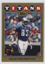 2008 Topps Gold Border /2008 Alge Crumpler #188 12zm