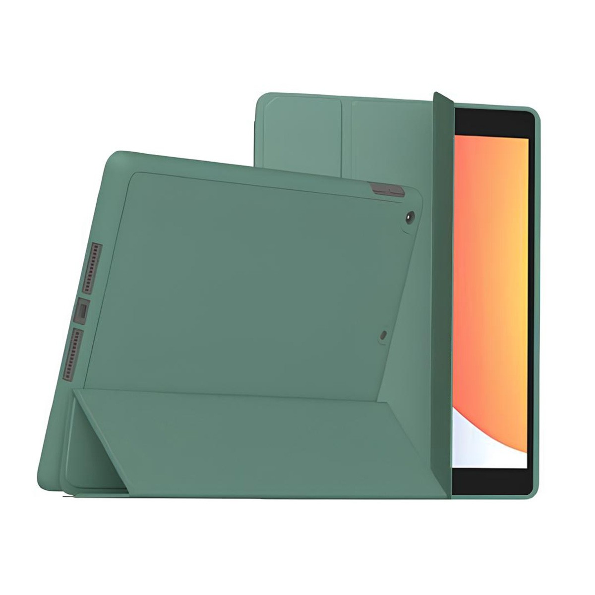 Coque iPad Pro 12.9 fine MW SlimSkin avec support stylet vert