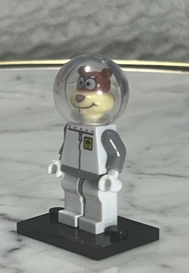 Lego Sandy Cheeks Custom Printed Minifigure Spongebob Squarepants - Image 2 of 2
