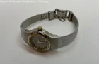 Vintage Seiko Quartz Two Toned W/ Safety Chain Women's Watch 23.3g