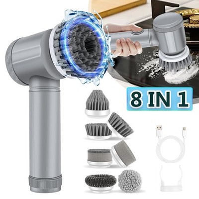 Electric Reinigungsbürste Kabellos Cleaning Brush Putzbürste Spin Power Scrubber
