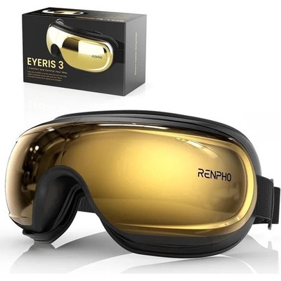 RENPHO Eye Massager with Heat & Cooling Voice Control Gift for Mom Dad Eyeris 3