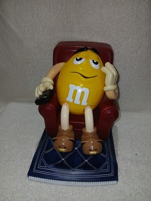 Vintage 1999 LAY-Z-BOY M&M's Candy Dispenser, Featuring  The Yellow M&M.