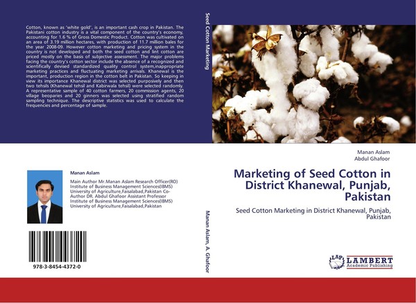 Marketing Of Seed Cotton In District Khanewal, Punjab, Pakistan Manan Aslam-image