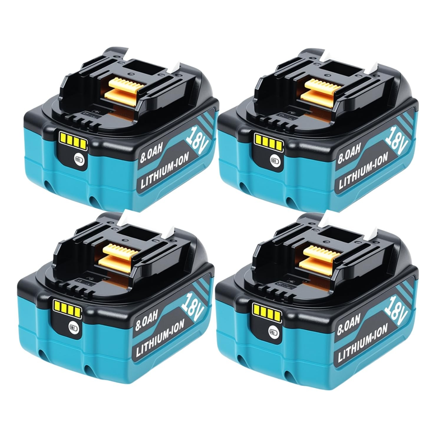 18V 8000mAh Replacement Battery for Makita 18V Tools