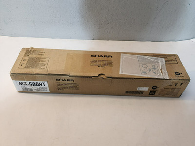 SHARP MX-500NT Black Toner Cartridge Genuine New Sealed Box Free Ship