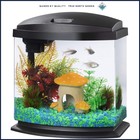 LED Mini Aquarium Fish Tank Kit with SmartClean Technology and Filter System