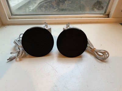 Lot of 2 Amazon Echo Pop Compact Smart Speaker C2H4R9 Charcoal