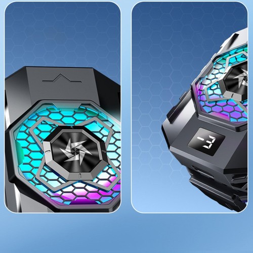 Refroidisseur Téléphone Gaming avec Réglages RGB et Vitesse Réglables pour P - Photo 11 sur 13