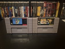 Super Mario World and Super Mario All Stars for The Super Nintendo