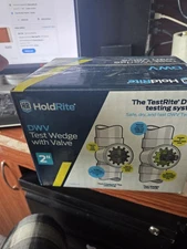 HOLDRITE Testrite 2 in. PVC Schedule 40 Test Plug with Valve Fitting