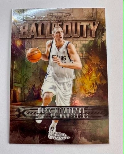 2025 Topps Chrome Dirk Nowitzki Base (RAW)