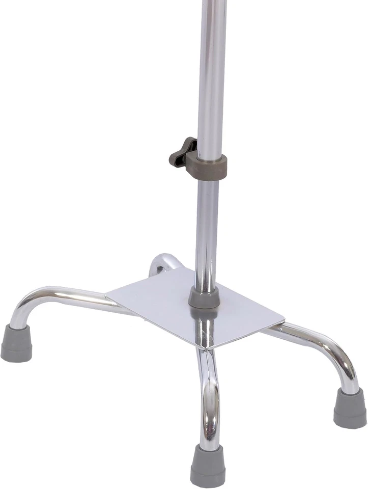 Juego de 4 puntas cuádruples de goma gris - 0,5 pulgadas para mayor estabilidad Foto 3 de 3