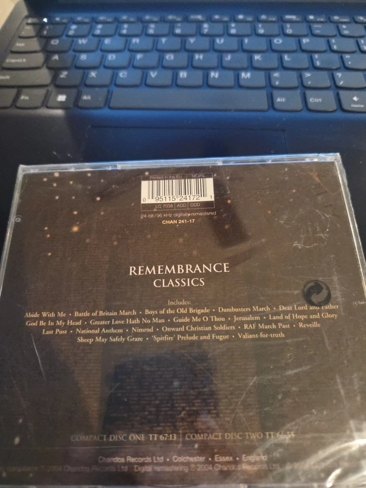 CD 1054 - Various Artists - Remembrance Classics / Various [New CD] - Image 2 of 3