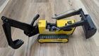 Vintage Metal Tonka T-6 Track Front End Loader / Backhoe Bulldozer #810659