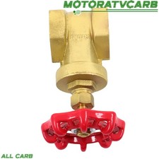 ALL-CARB 1-1/2" NPT Brass Gate Valve Female Thread Manual Rotary Sluice Valve