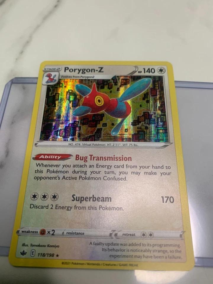 Porygon-Z 118/198 Swsh06: Sword & Shield - Chilling Reign Holo - Image 2 of 3