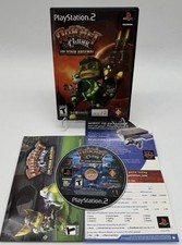 Ratchet & Clank Up Your Arsenal PlayStation 2 PS2 Black Label - Tested w/ Manual