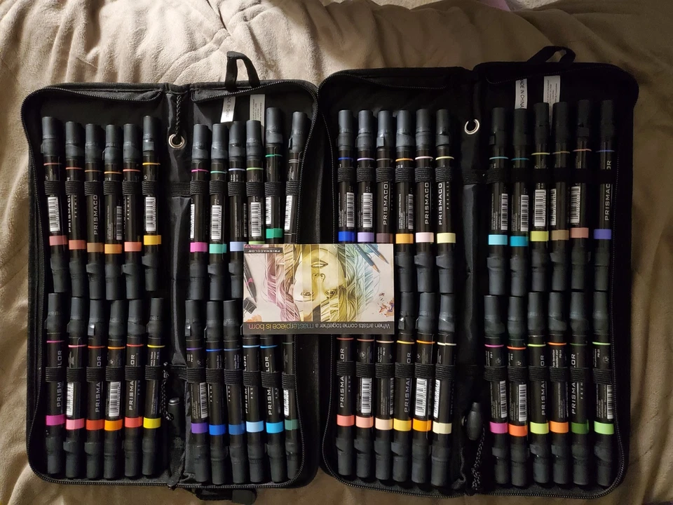 Prismacolor Premier 48 Art Markers,Professional Artist, New “CHISEL / FINE TIPS” - Image 3 of 4