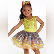    Weissman  Art of the Dress  Dance Costume   IC Intermediate Child 