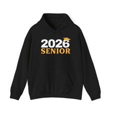 Senior 2026 Hoodie: Graduation Gifts - Class of 2026 - Grad Hoodies