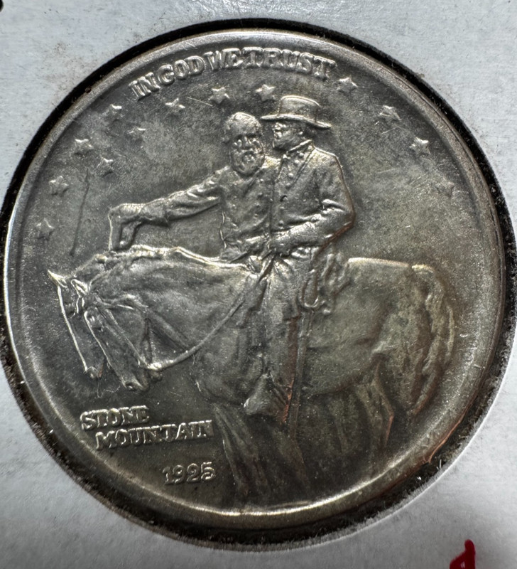 1925 50c stone mountain commemorative half dollar