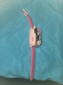 Girl's DISNEY Junior VTech Minnie Mouse Flip Top Digital Learning Game Watch