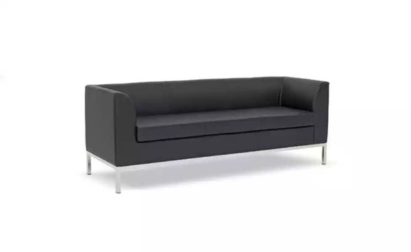 Schwarzer Polster Dreisitzer Luxus Neue MöBel Arbeitszimmer Textilsofas-image