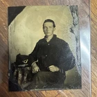 Civil War US Union Infantry Photo Tintype Pennsylvania New York