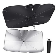 Car Windshield Sun Shade Umbrella, Foldable Front Window Sunshade Cover, 360 