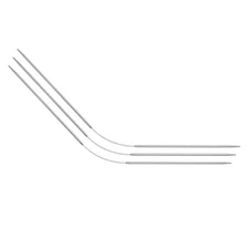 3Pcs Size US 0 (2mm) Double-Pointed Flexible Knitting Needles 9 Inch(23cm)