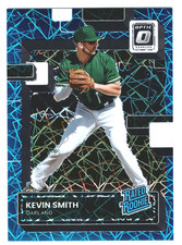 2022 Donruss Optic Kevin Smith Rated Rookie RC Teal Velocity Prizm /35 #50