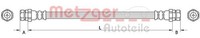 Metzger Bremsschlauch Greenparts Hinten Links Hinten Rechts 4111524