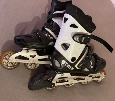 Tecnica Inline Skates 26 / 7 inkl. Schoner Ausrüstung