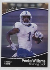 2021 Sage Premier Draft Pooka Williams Jr #128 2u3