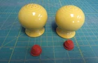 Fiestaware Yellow Salt And Pepper Shakers