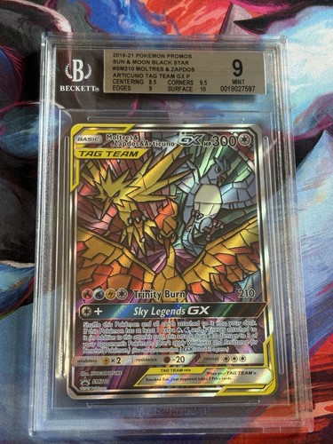 Moltres & Zapdos & Articuno-GX graded BGS 9 for sale on eBay