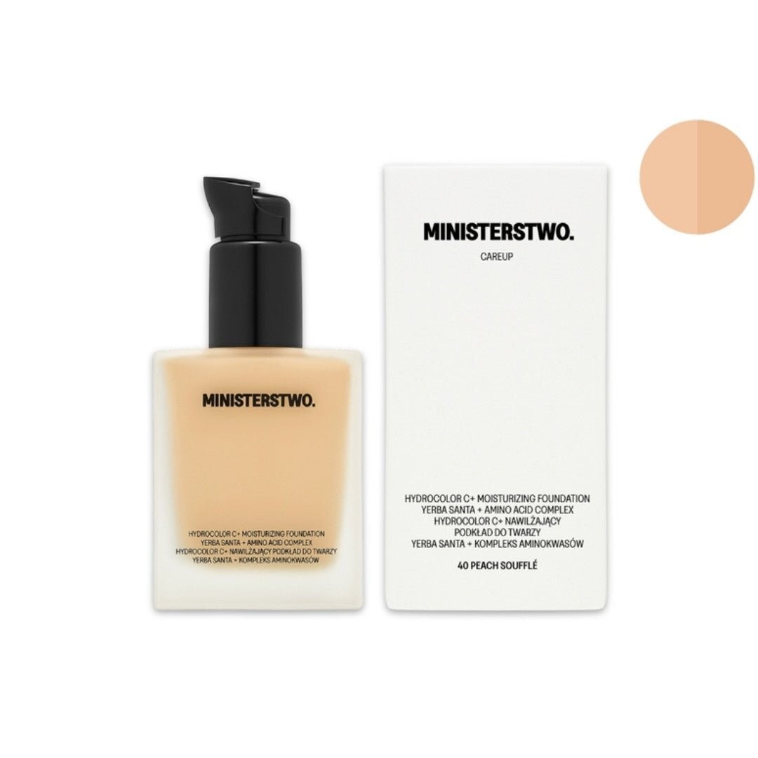 CAREUP Moisturizing Foundation - No. 40 Peach Soufflé 30ml