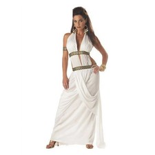 NEW California Costumes Women's Spartan Queen Costume Greek Goddess Size M 8-10
