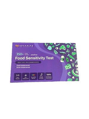 Advanced Food Intolerance Labs Food Sensitivity Test 350+ Items Sealed Kit