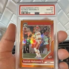 Panini Donruss Optic Patrick Mahomes II #94 Orange Prizm /249 PSA 10 Chiefs