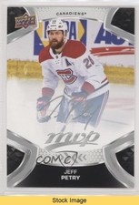2021-22 Upper Deck MVP Silver Script Jeff Petry #42 READ z6b