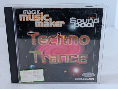 Magix Music Maker Sound Pool Techno Trance PC CD-ROM Music Samples 