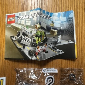 LEGO Racers 8199 Security Smash NEW Open Box Semi Truck Armored Car FoldingRoad 