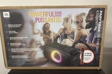 JBL PartyBox On-the-Go Portable Party Speaker with Built-In Lights Mic BRAND NEW