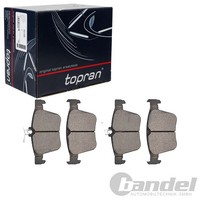 Topran BremsbelÄGe Satz Hinterachse FüR Audi A3 Q2 Q3 TT Seat Leon Skoda Kodiaq
