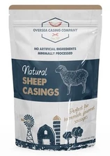 Oversea Casing Natural Sheep Casings 5 Ounce (Pack of 1) 
