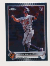 RYLAN BANNON ⚾ 2022 Topps Chrome Update #USC148 RC Baltimore Orioles