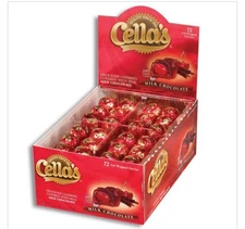 "Cella's Milk Chocolate Covered Cherries, 72-Count Box" - 2.5 lbs